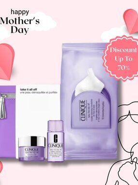 Clinique Take It All Off Makeup Remover Set-3Pcs